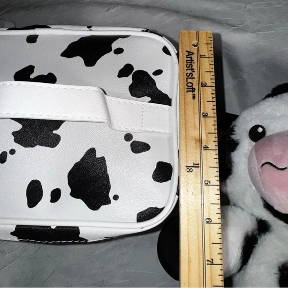 Valentine’s Cow Print Bags and Plush Toy Gift Set - Picture 5 of 7